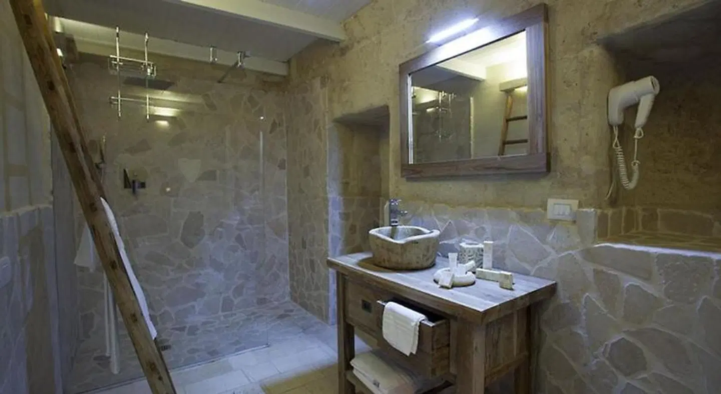 Antico Convicino Rooms Suites & SPA Badezimmer