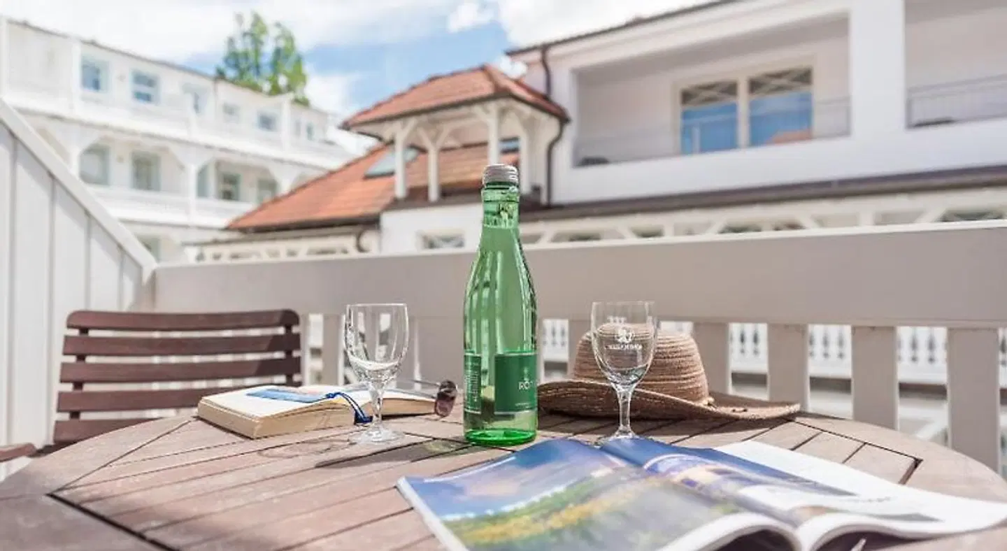 Hotel-Villa BelVedere Binz Terrasse