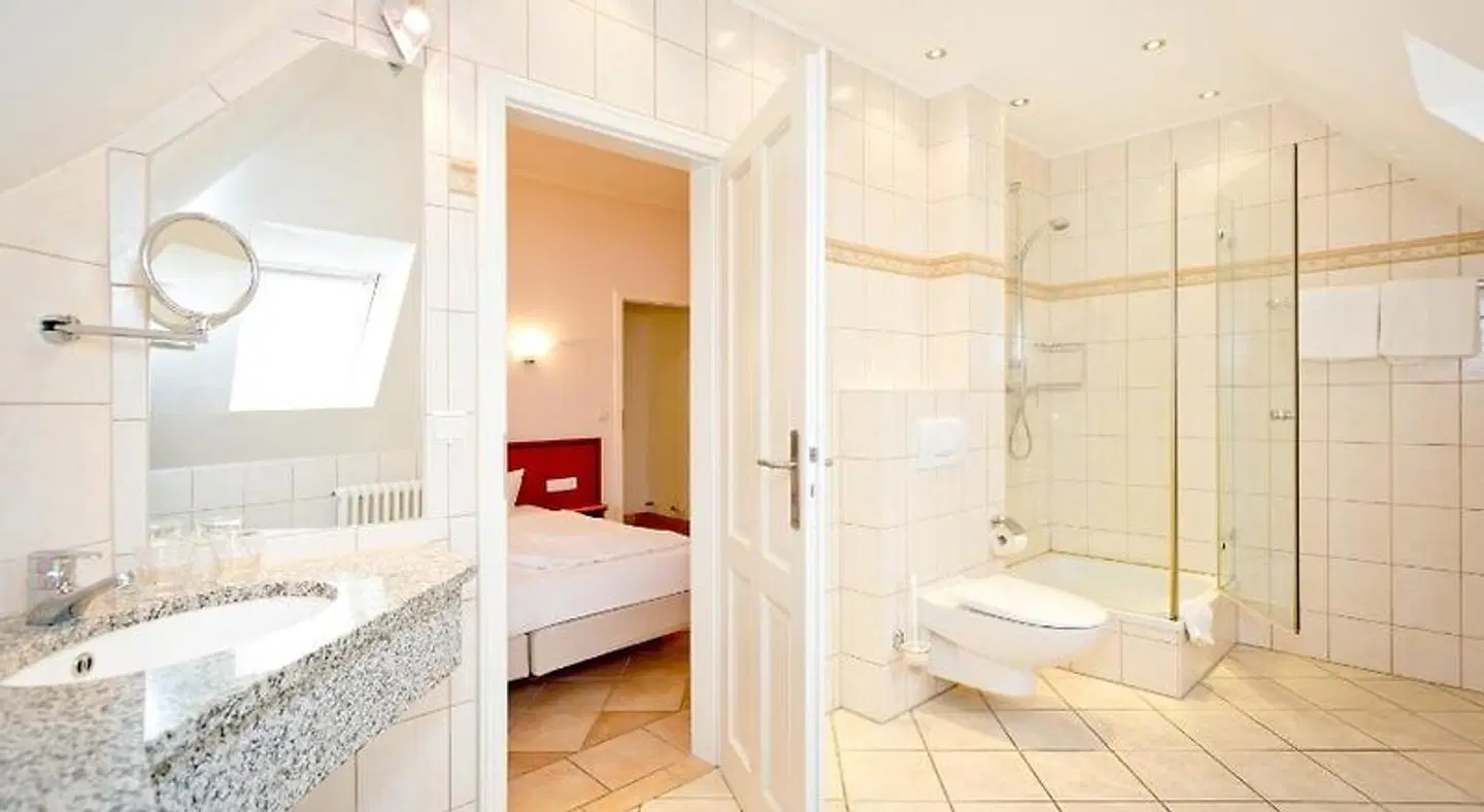 Hotel-Villa BelVedere Binz Badezimmer