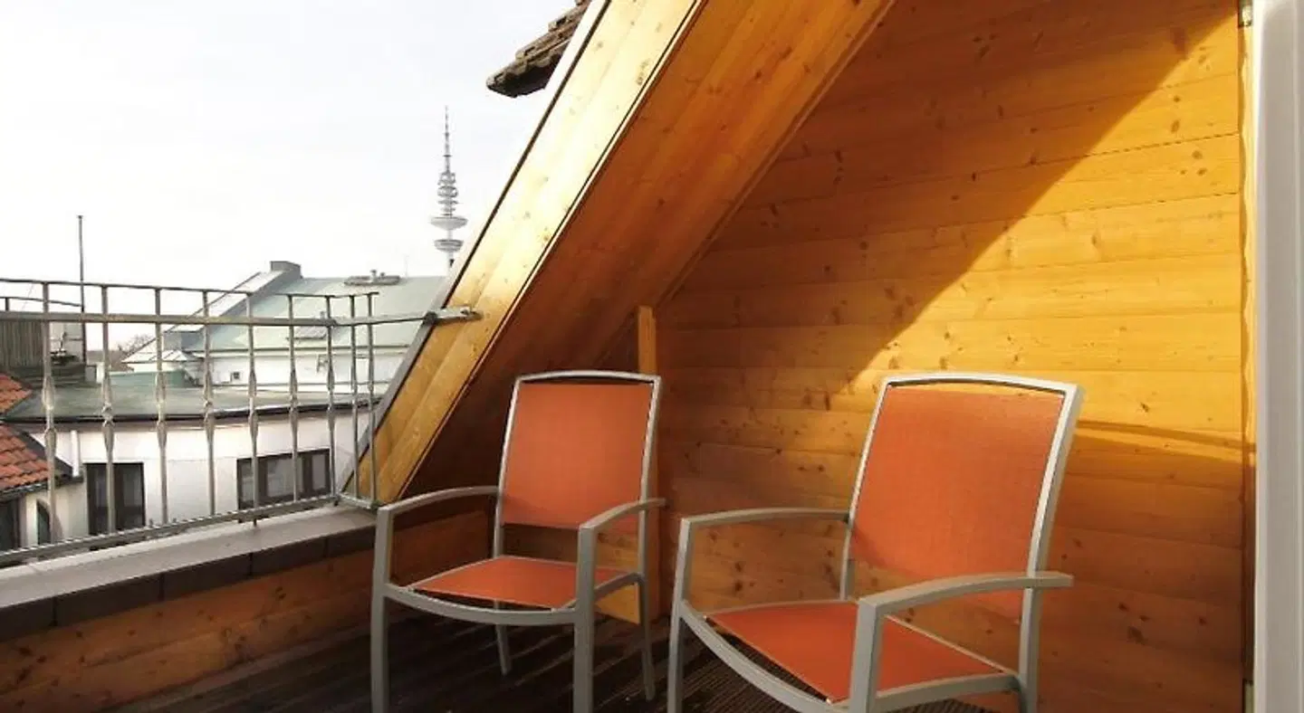Hotel Preuss im Dammtorpalais Terrasse