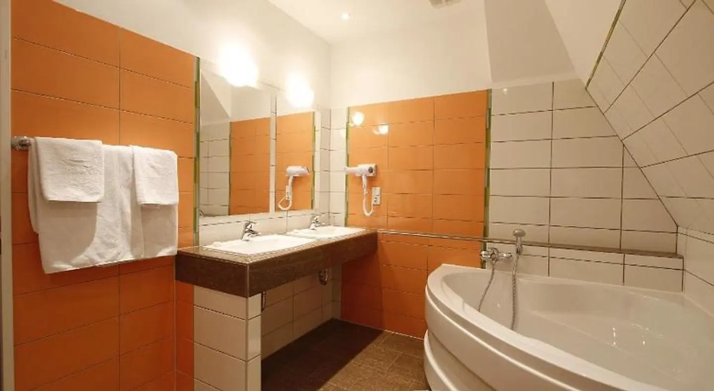Hotel Preuss im Dammtorpalais Badezimmer