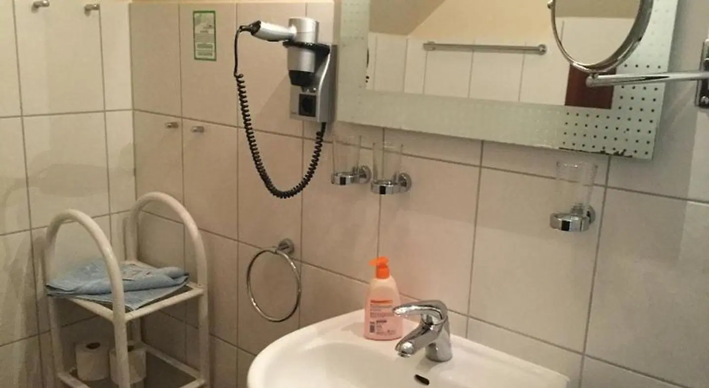 Hotel Windflüchter Badezimmer