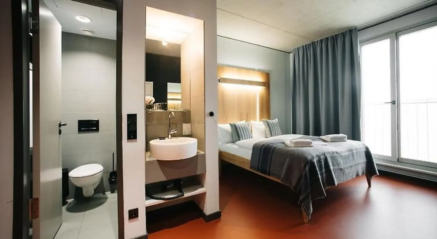 Hotel Rossi Badezimmer