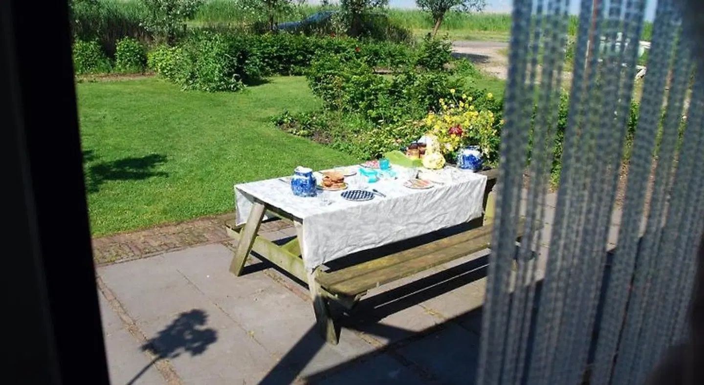 Bed In Waterland Terrasse