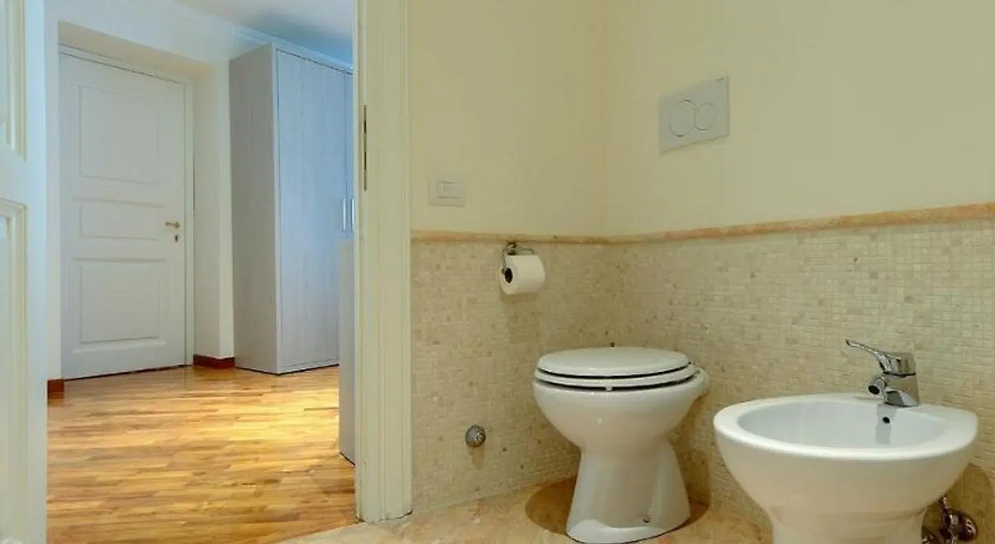 Polinari Rooms San Pietro Roma Badezimmer