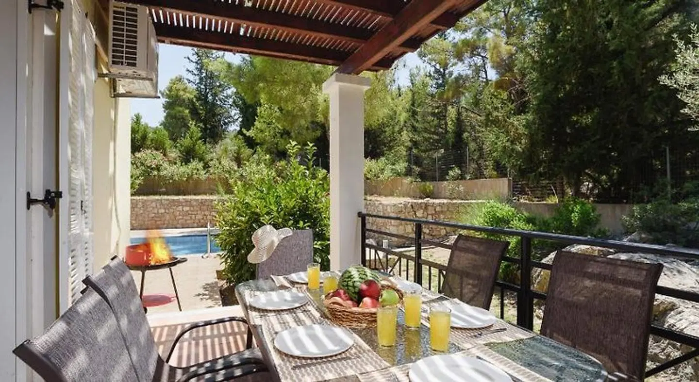 Seven Springs Villas Terrasse