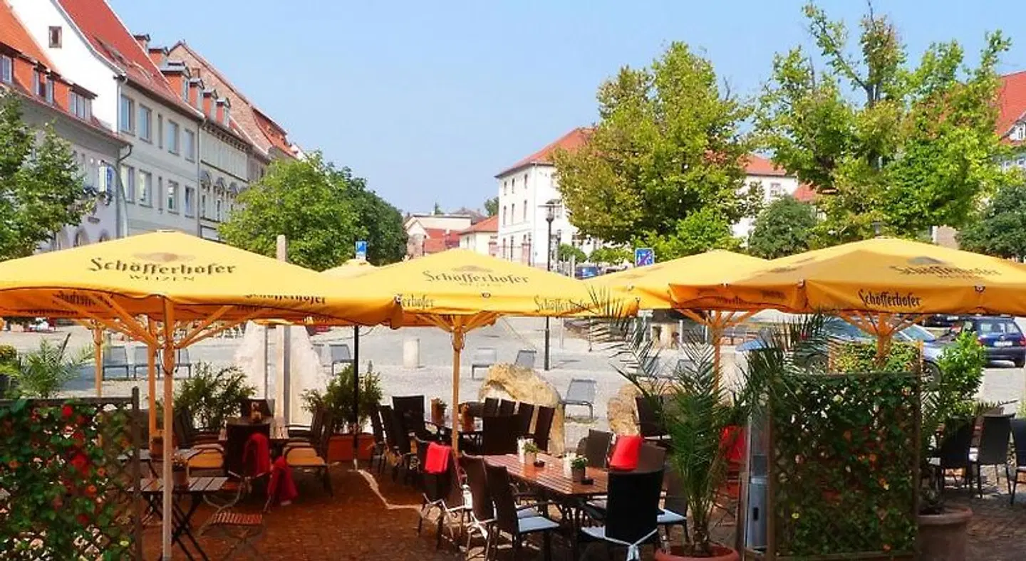 Hotel-Restaurant Thüringer Hof Terrasse