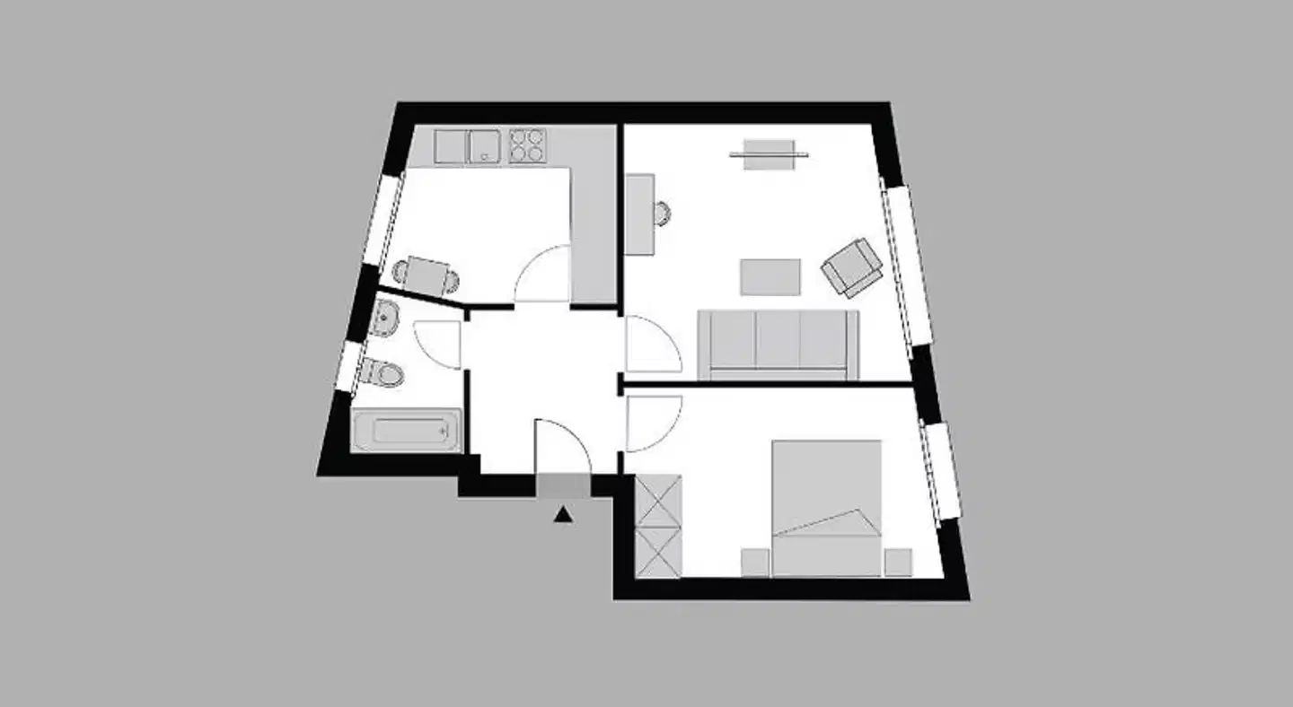 City Stay Furnished Apartments - Forchstrasse Modellaufnahme