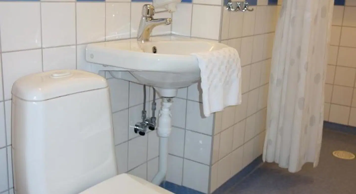 Hotell Svanen Badezimmer