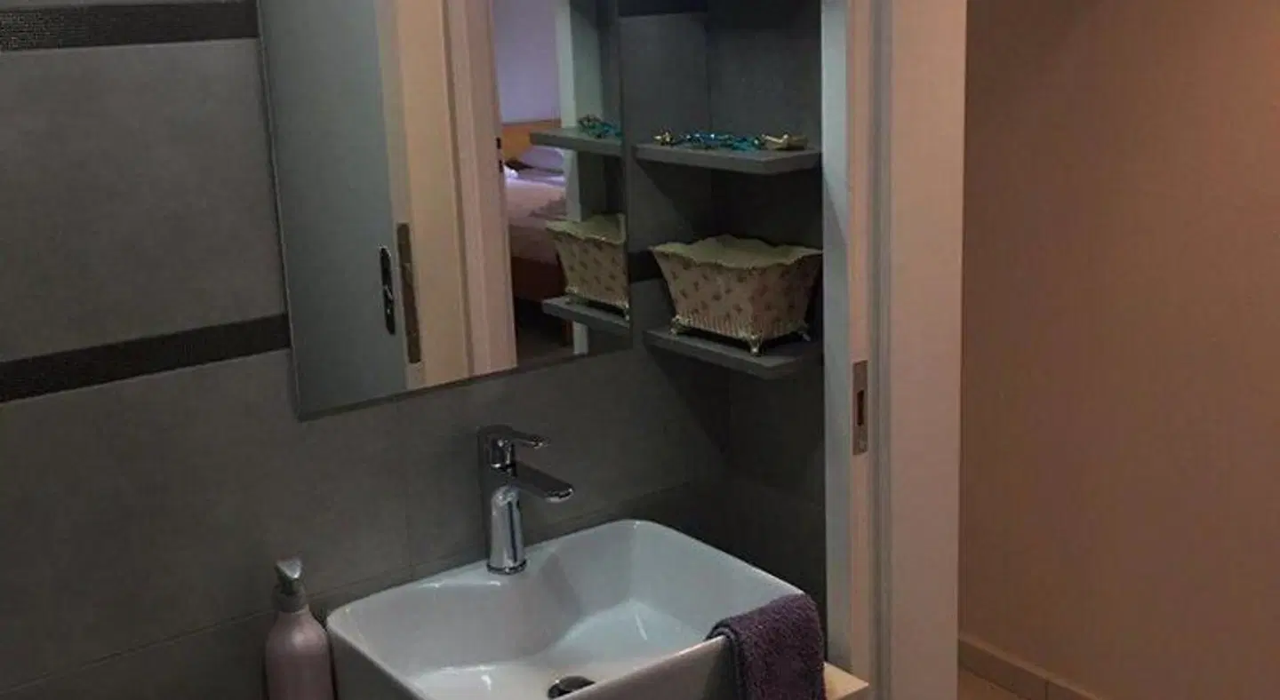 Heraklion Old Port Apartments Badezimmer