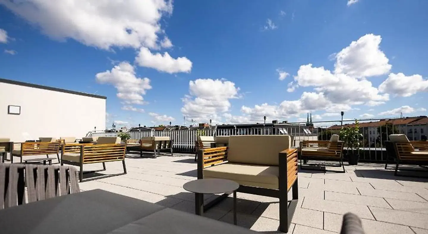 GINN City & Lounge Yorck Berlin Terrasse