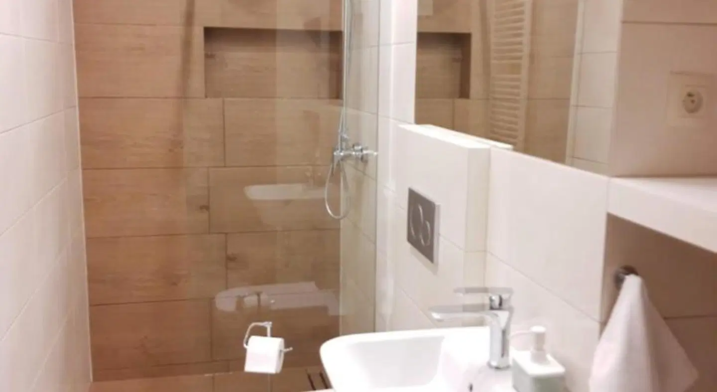 Krakow Central Apartments Badezimmer