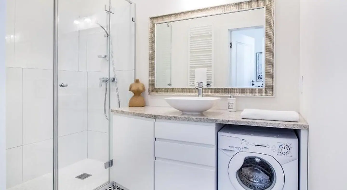 Krakow Central Apartments Badezimmer