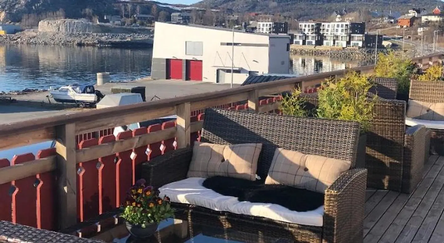 Altafjord Gjestegaard & Spa Terrasse