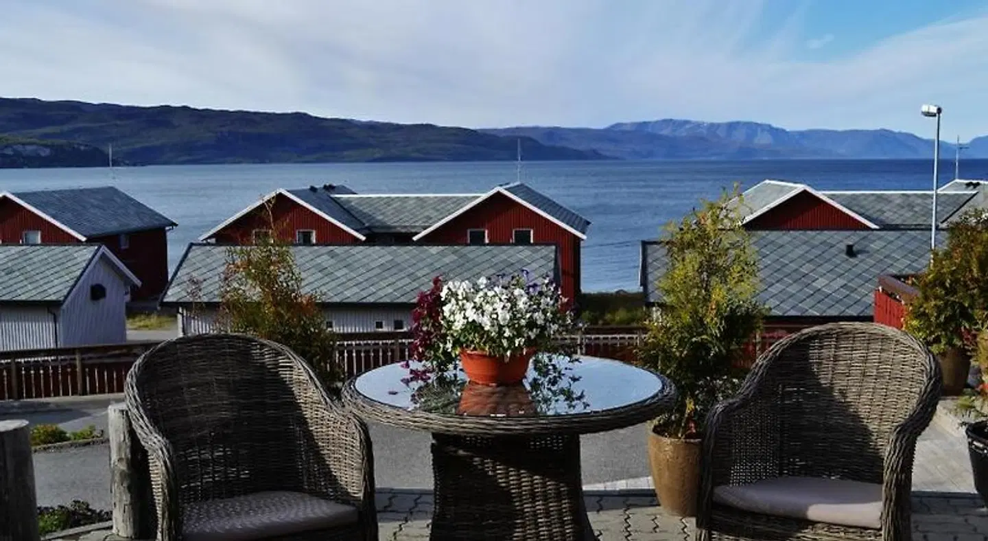 Altafjord Gjestegaard & Spa Terrasse