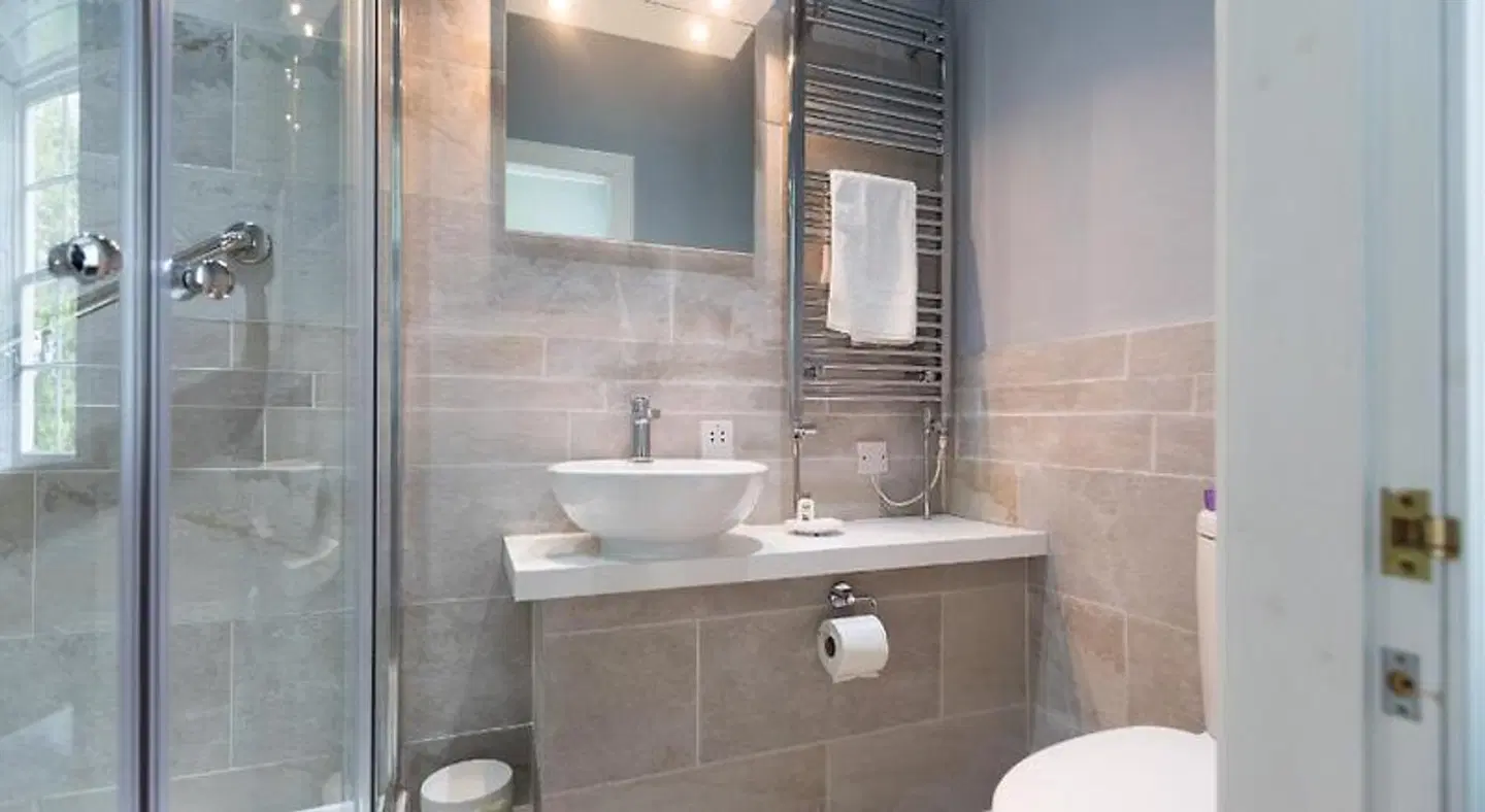 Kilmaronock Manse B&B Badezimmer