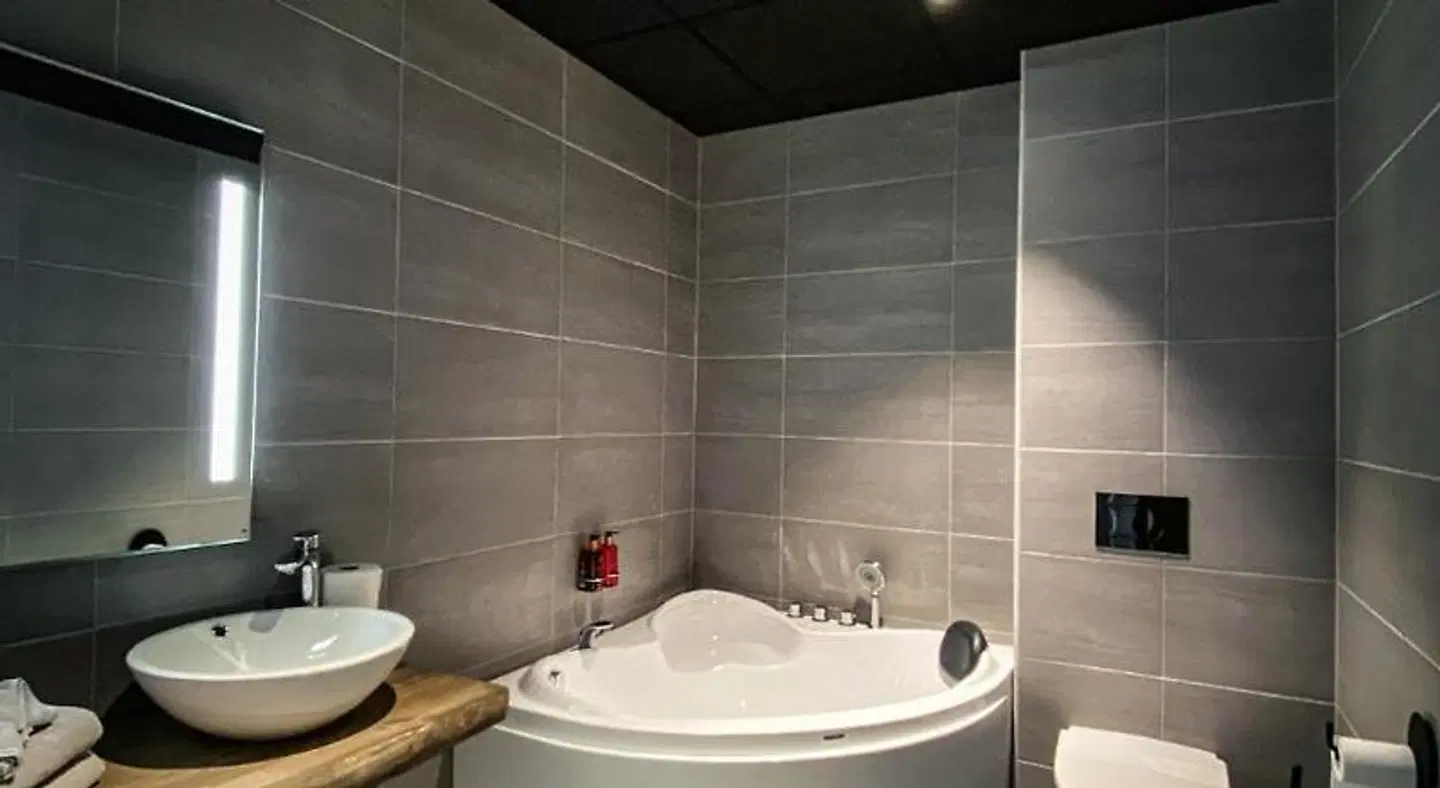Bjørnfjell Mountain Lodge Badezimmer