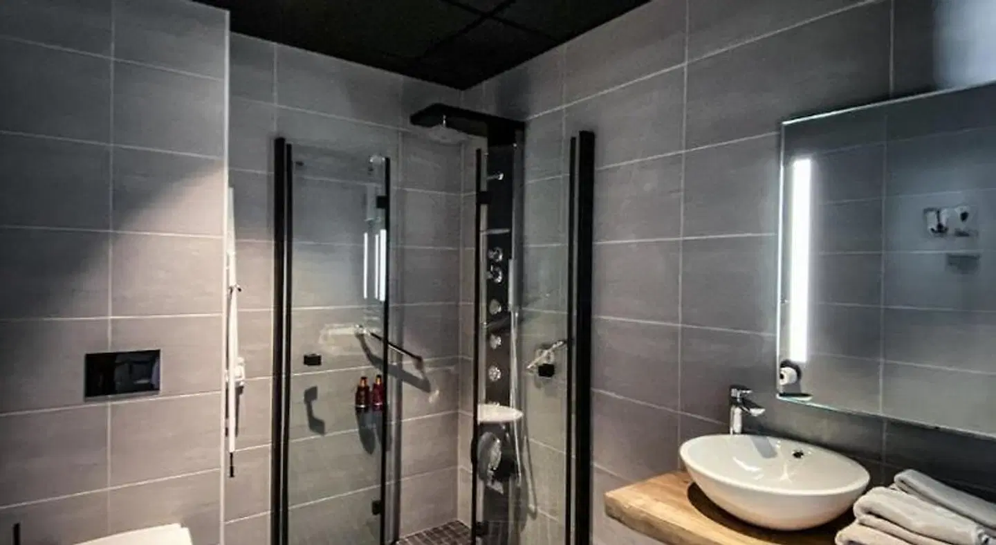Bjørnfjell Mountain Lodge Badezimmer