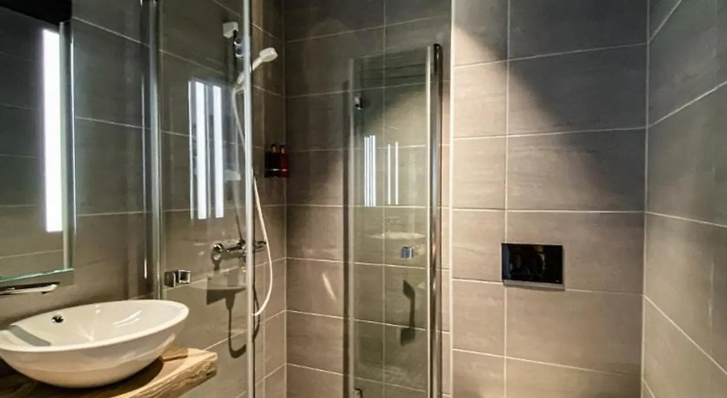 Bjørnfjell Mountain Lodge Badezimmer