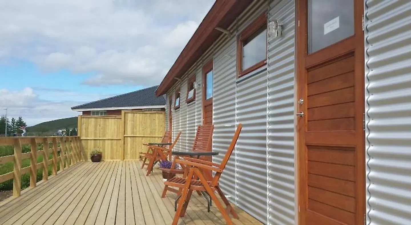 Guesthouse Hvitafell Terrasse