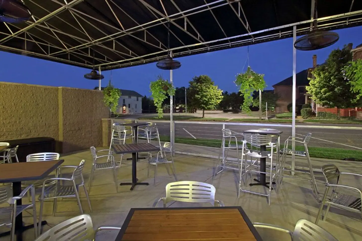 DoubleTree by Hilton Hotel Newark Ohio Terrasse