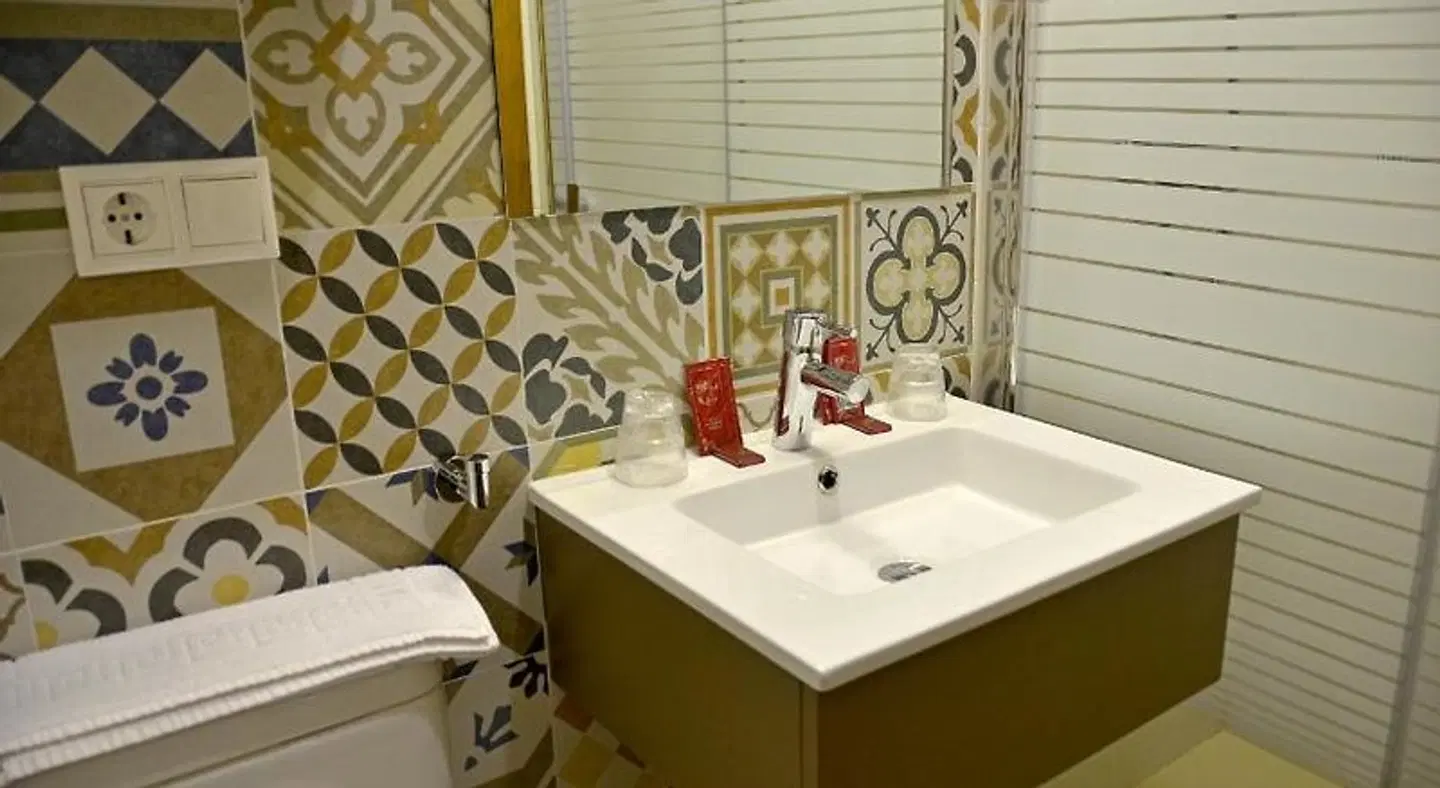 Hostal La Fonda Badezimmer