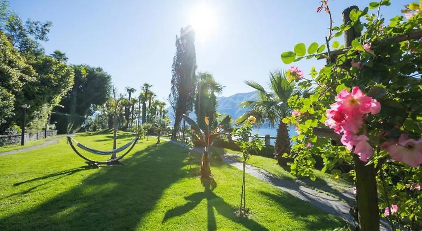 Parkhotel Brenscino Brissago Garten