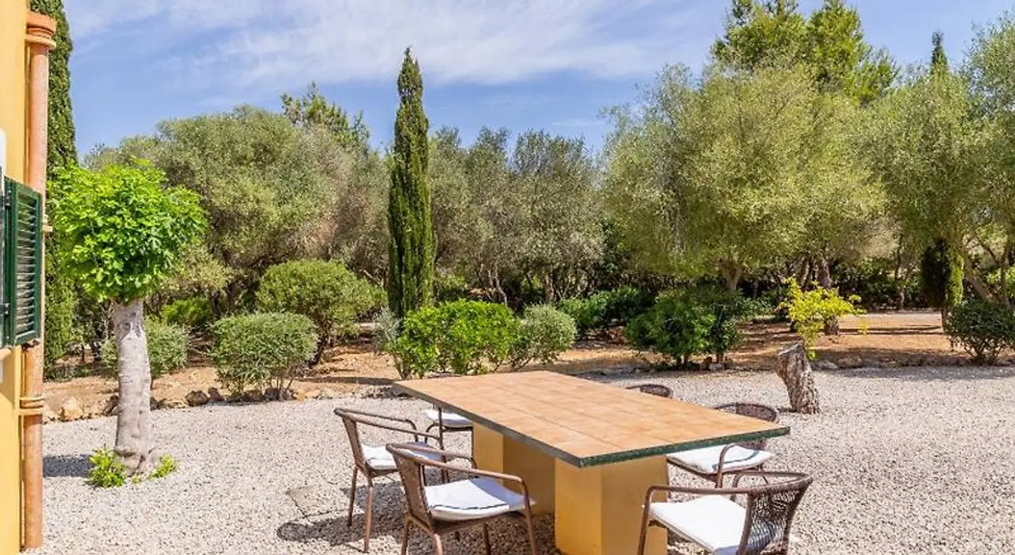 Finca Son Blat Terrasse