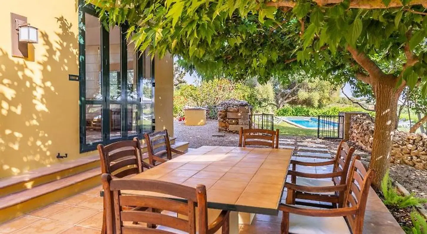 Finca Son Blat Terrasse
