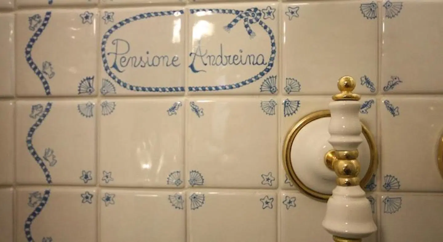 Hotel Cherubini Badezimmer
