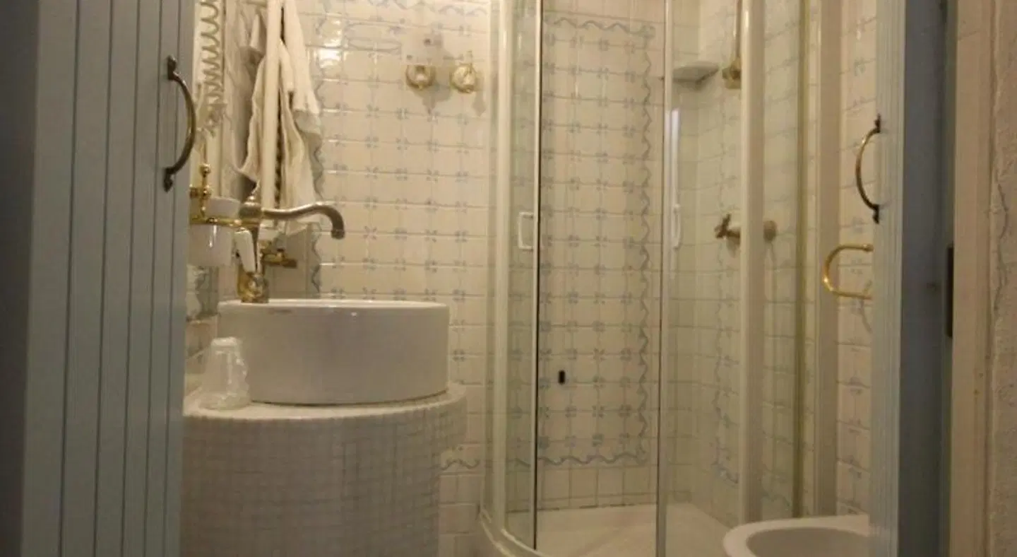 Hotel Cherubini Badezimmer