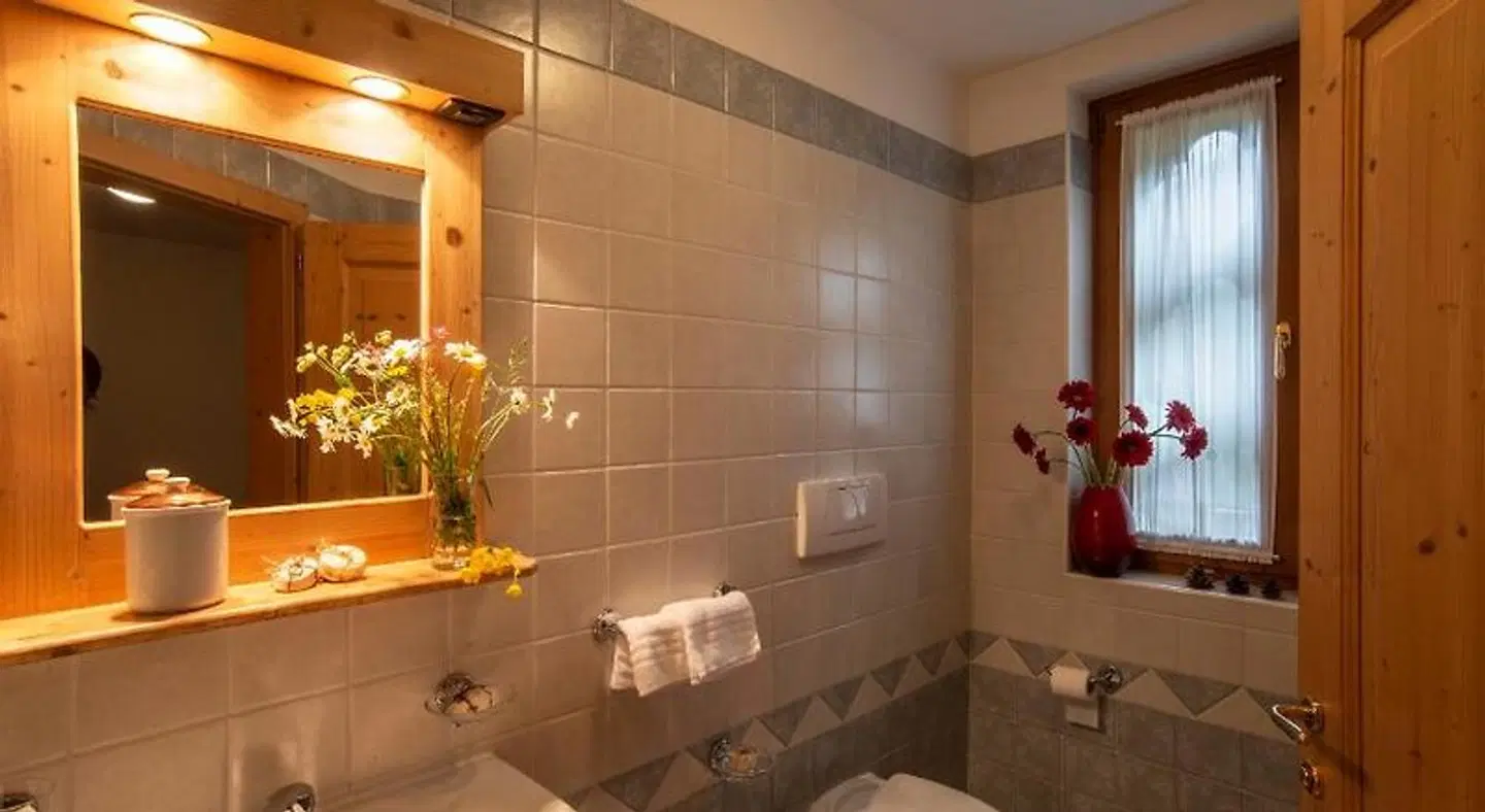 Chalet Genziana Badezimmer