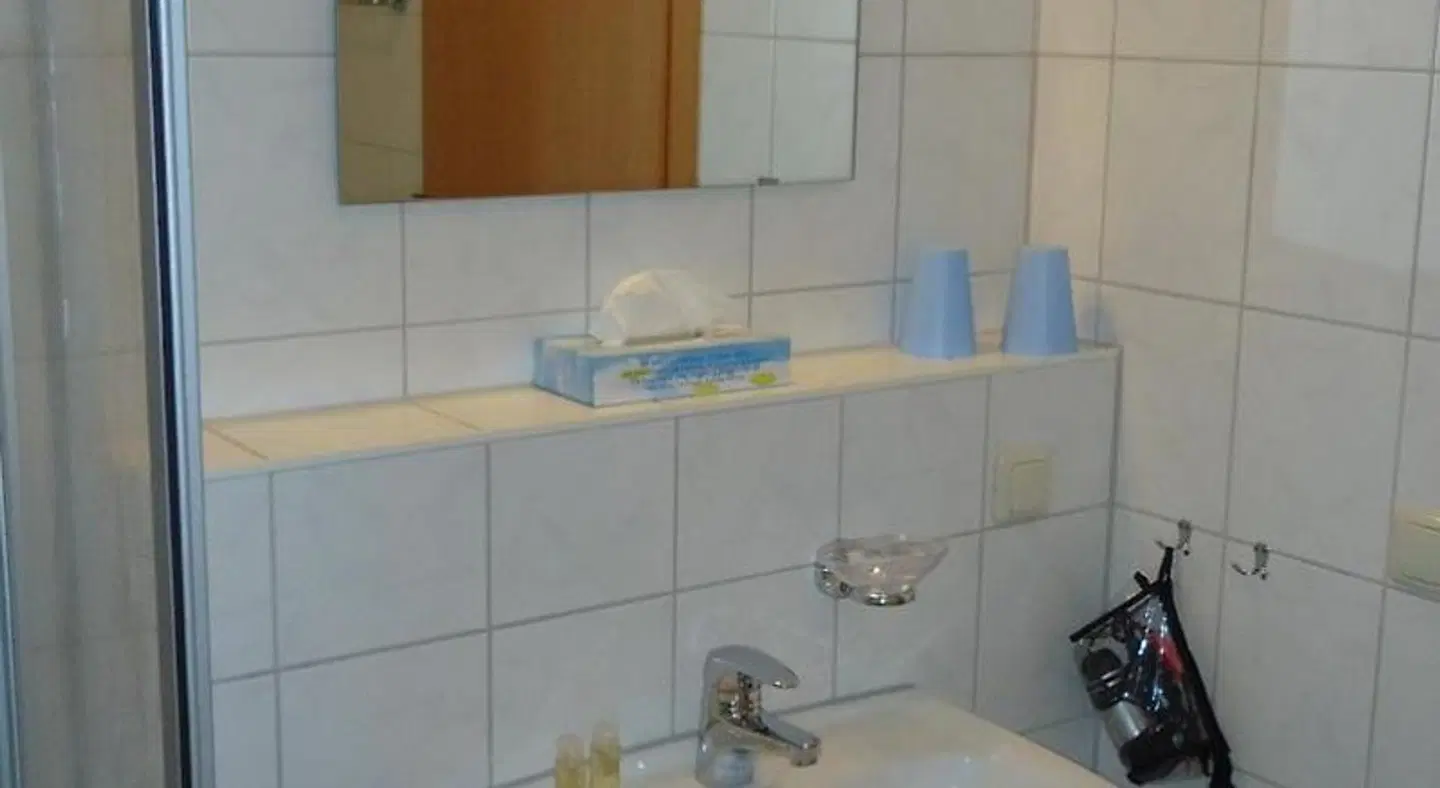 Hotel Garni Meeresgruß Badezimmer