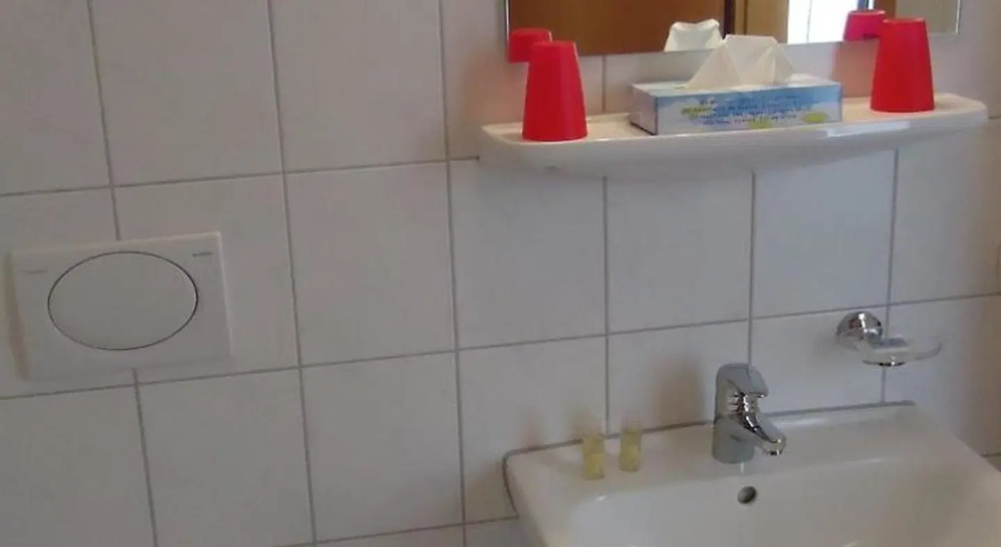 Hotel Garni Meeresgruß Badezimmer