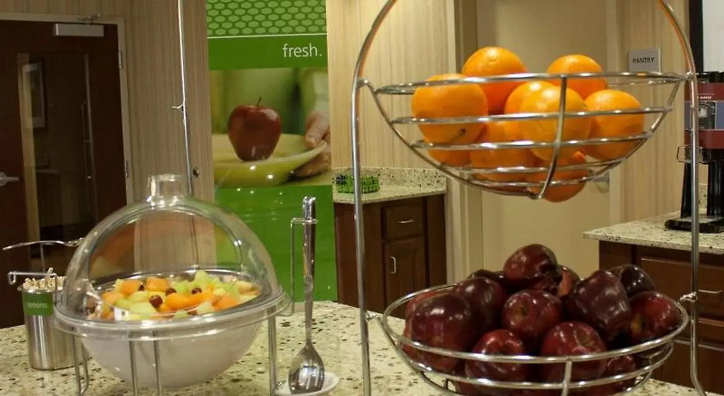 Hampton Inn Burlington Badezimmer