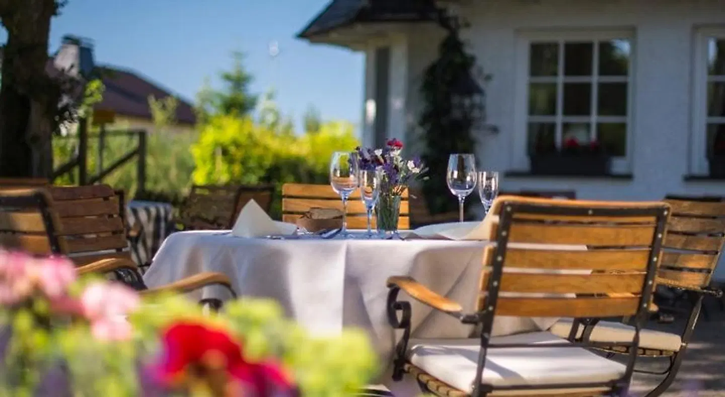 Waldhaus Föckinghausen Terrasse