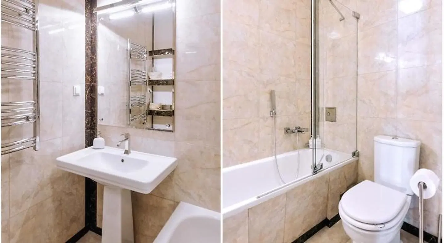 Orlowska Townhouse Apartments Badezimmer