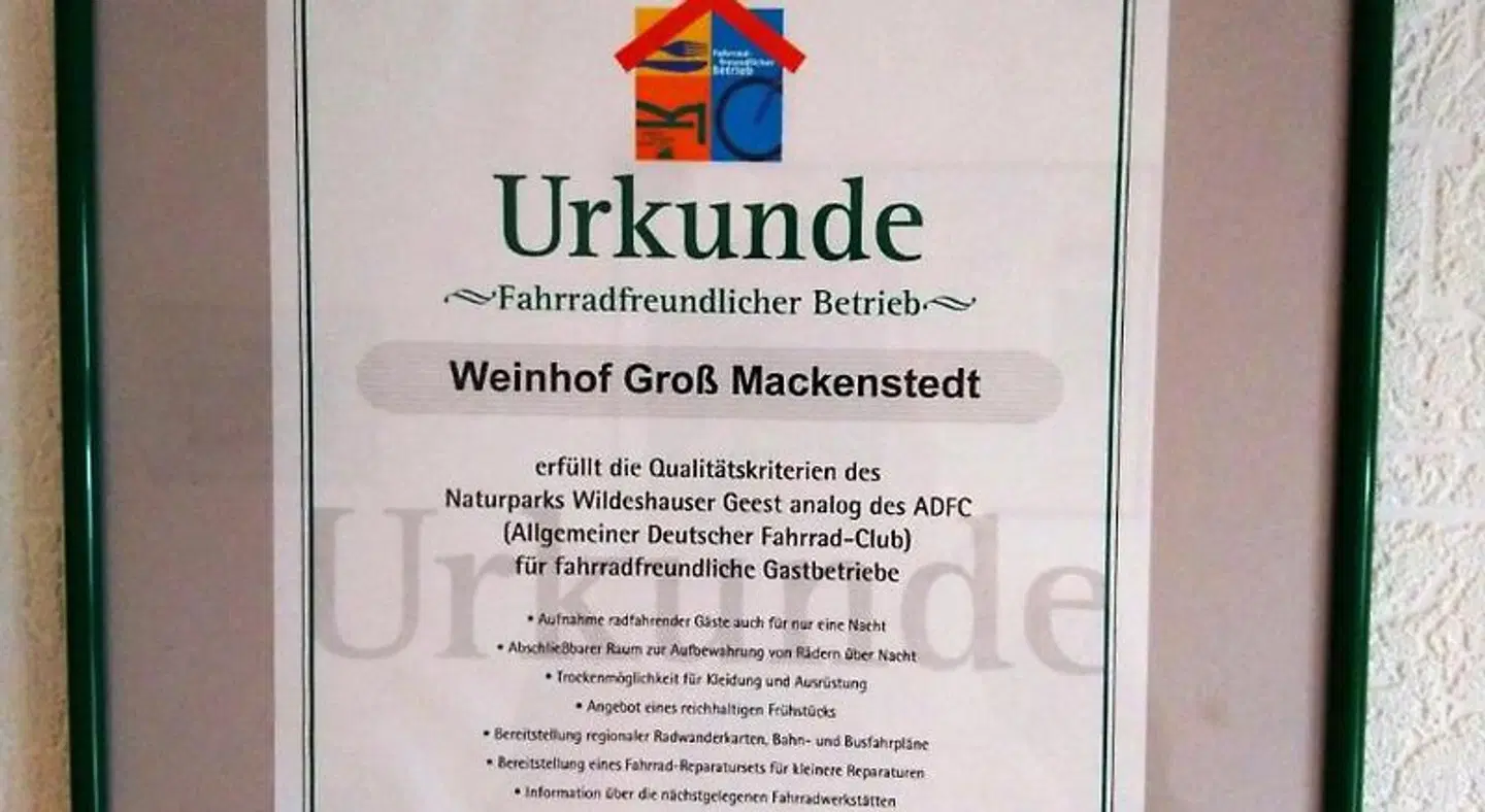 Weinhof Landkarte