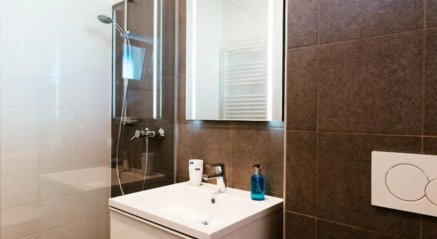 Aparthotel Heuberger Badezimmer