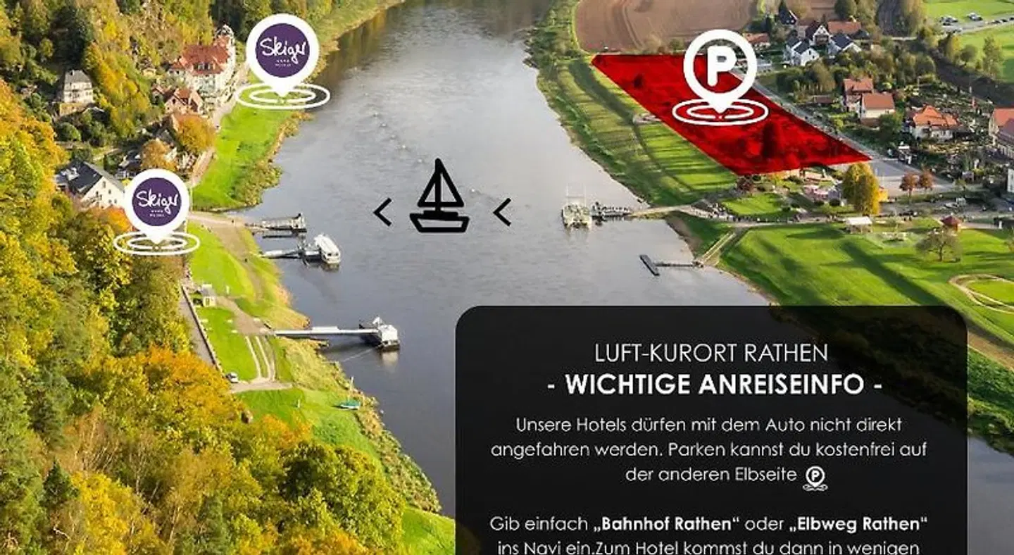 Hotel STEIGER Elbschlösschen Landkarte