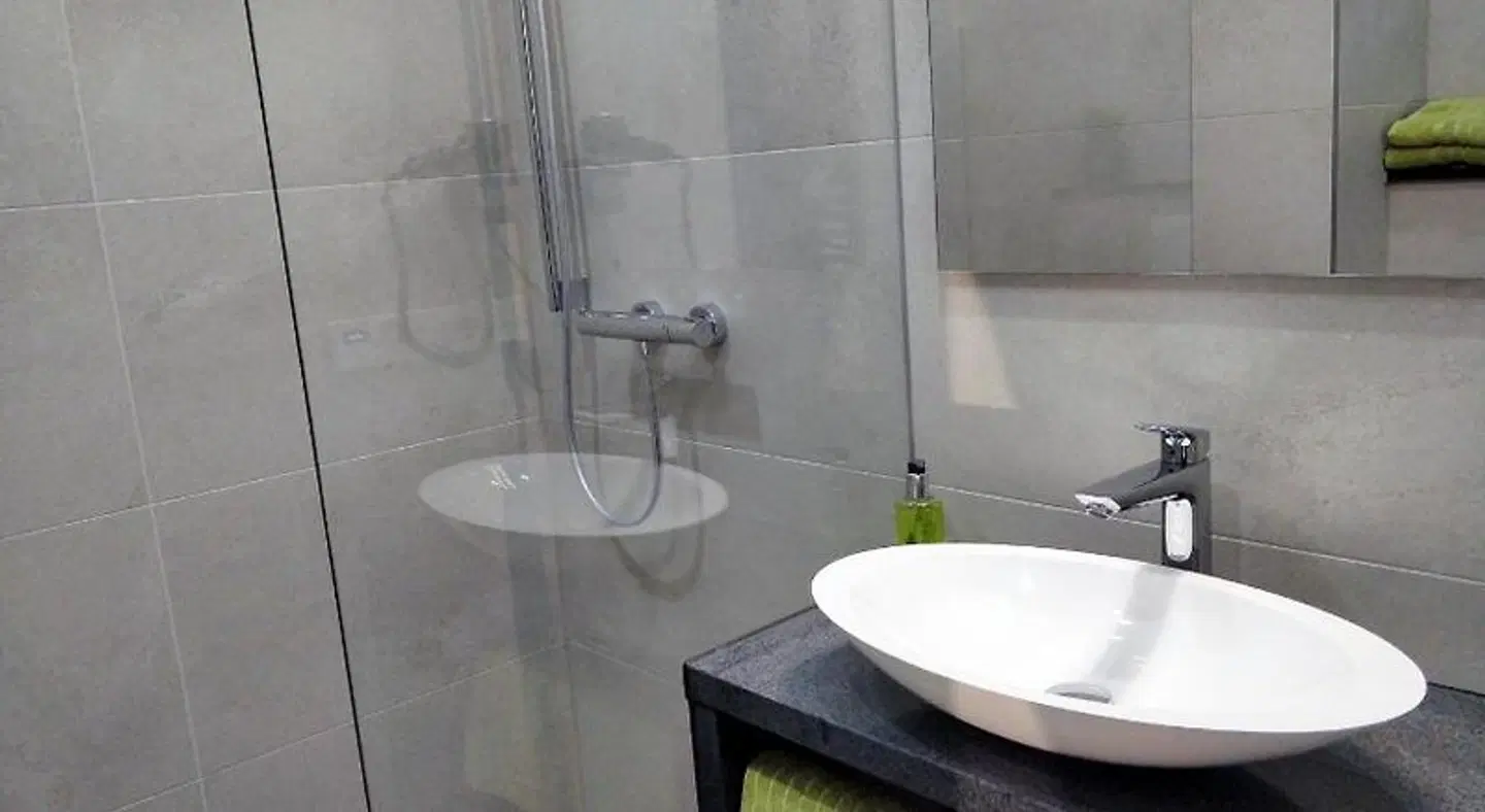Hotel Nachtquartier Badezimmer