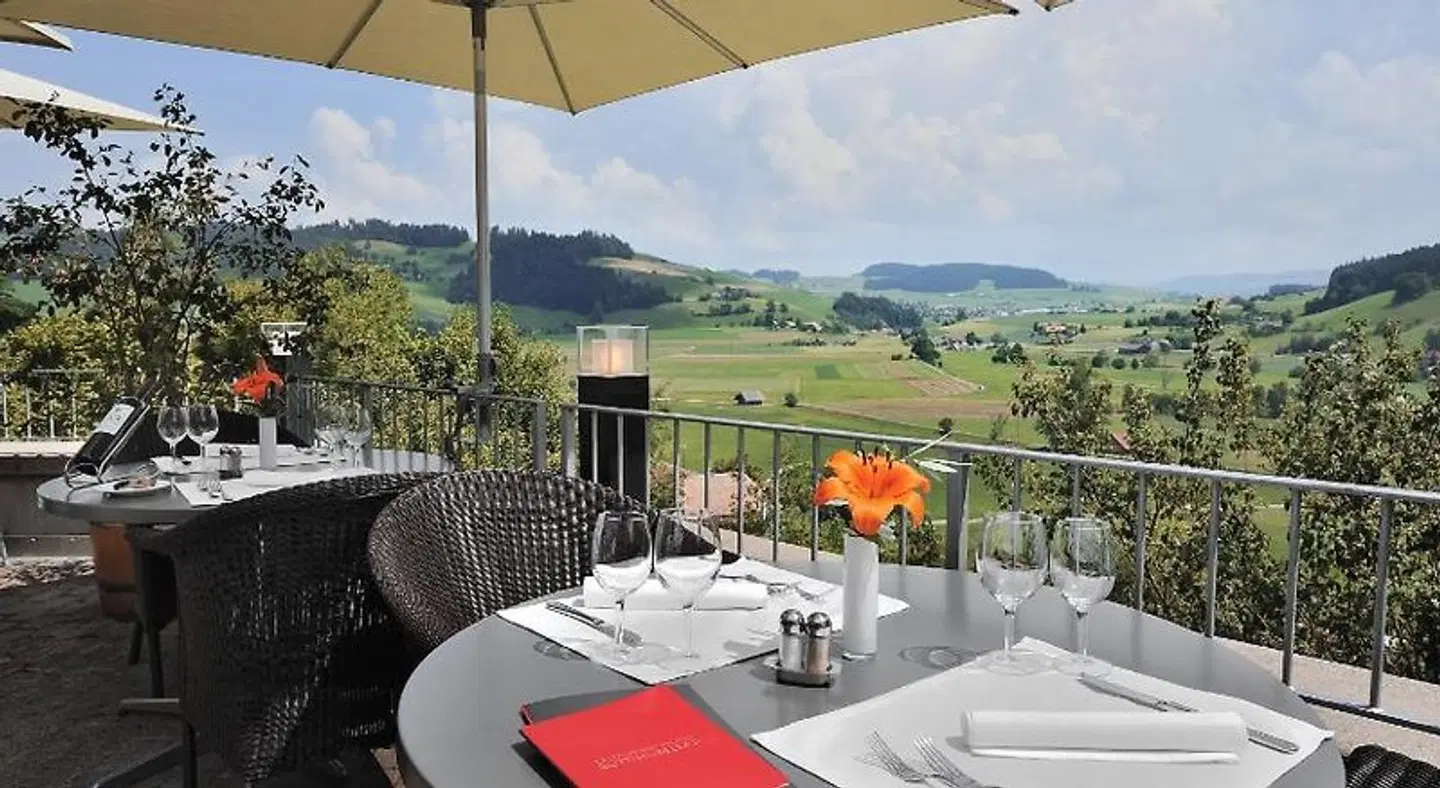 Restaurant Hotel Rüttihubelbad Terrasse