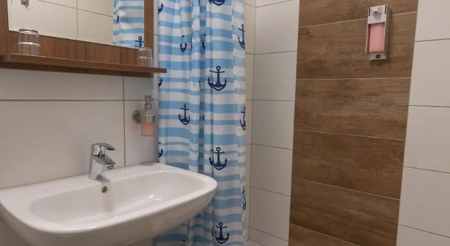 Motel Am Bürgerpark Badezimmer