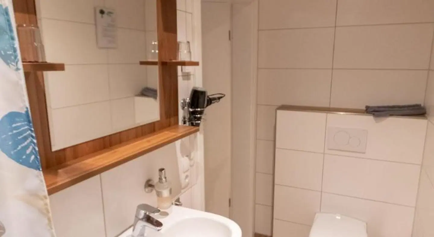 Motel Am Bürgerpark Badezimmer