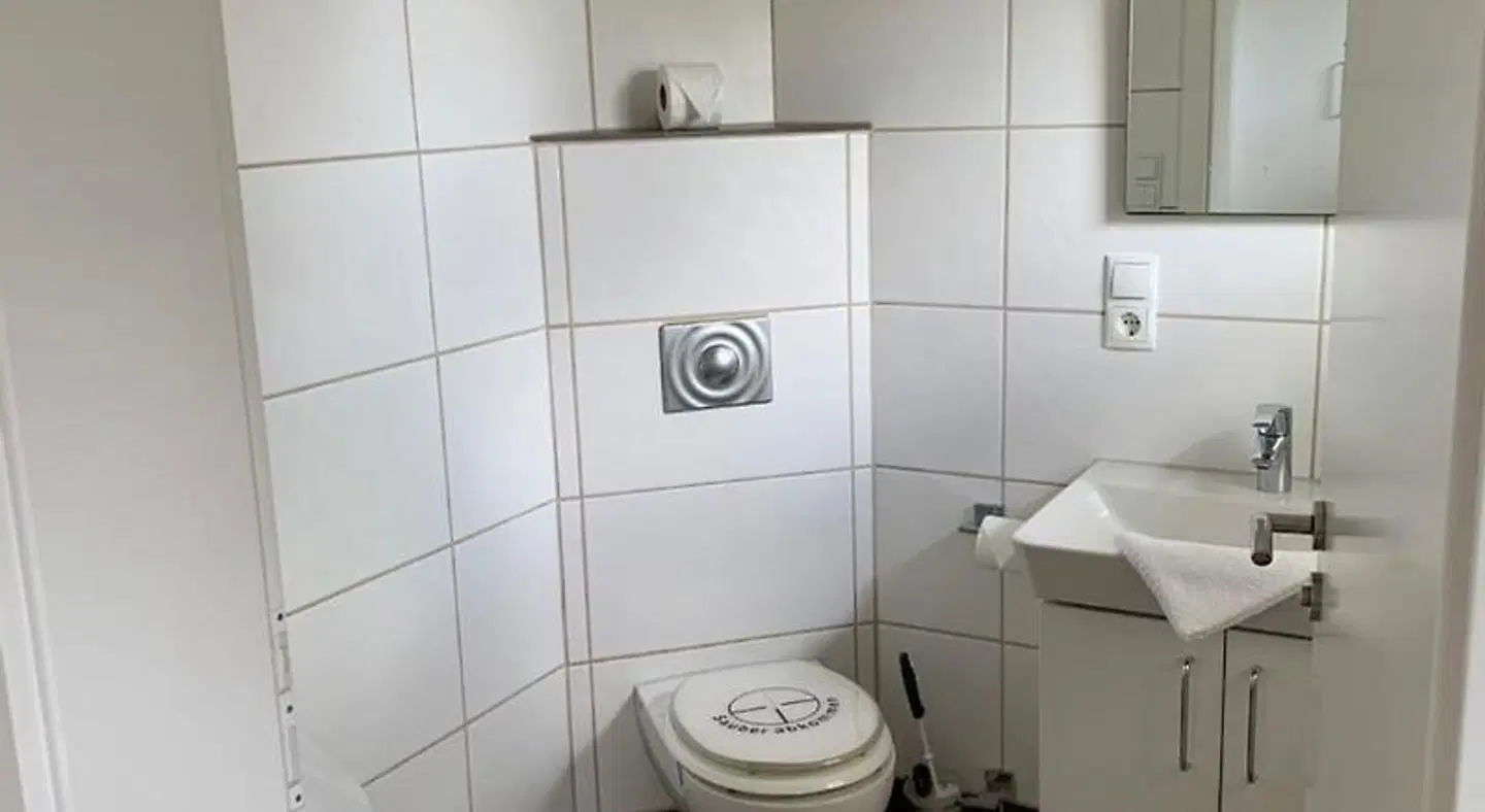 Motel Am Bürgerpark Badezimmer