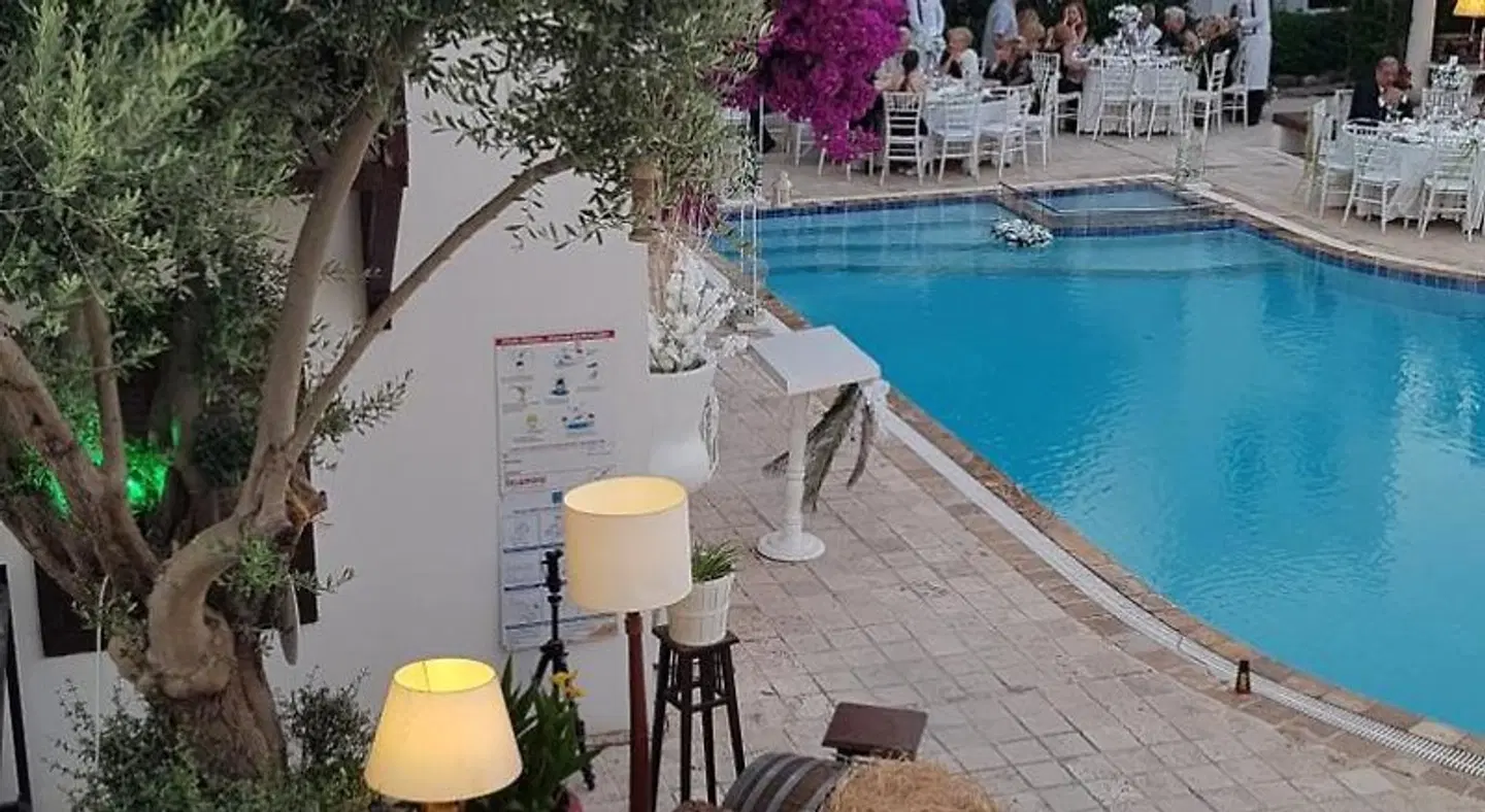 Ece Hotel Bodrum Terrasse