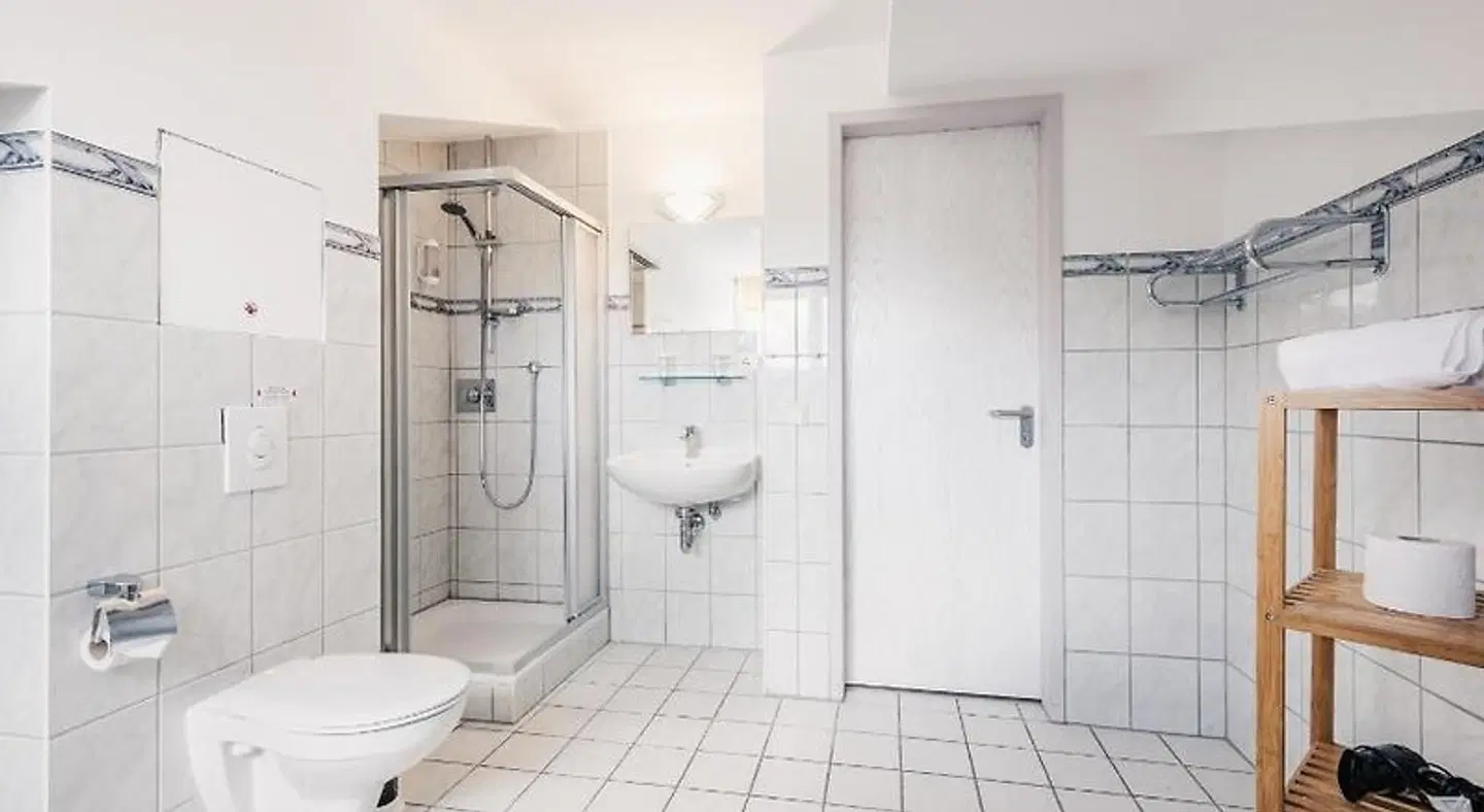Hotel Seeblick Badezimmer