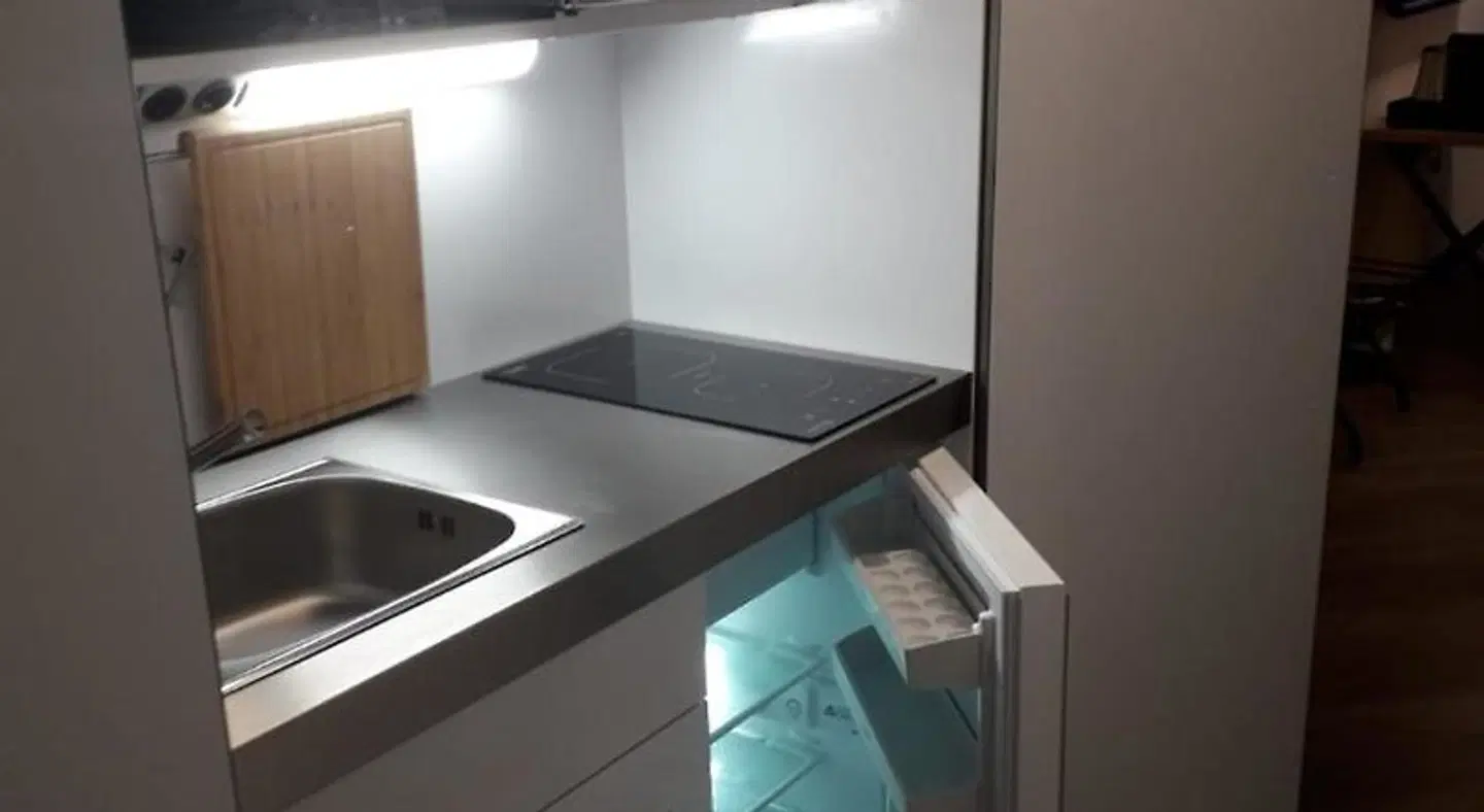 Saminapark Aparthotel Badezimmer