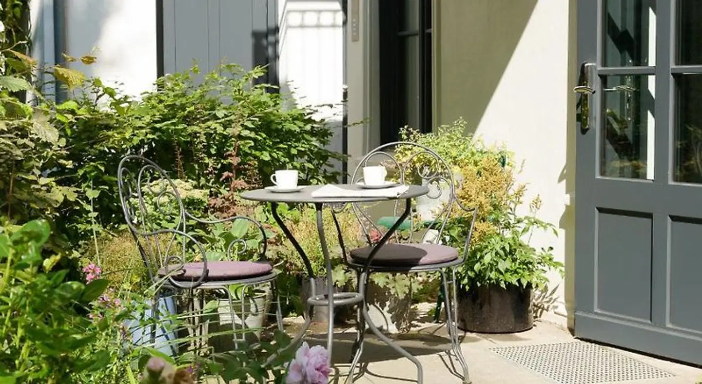 Das kleine Grindel Terrasse