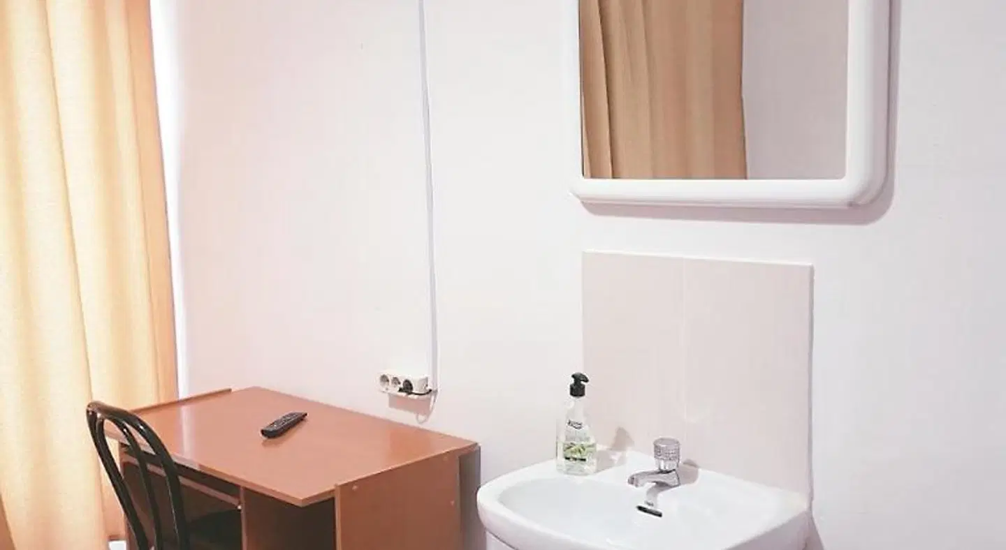 Pensión Berti Madrid Badezimmer